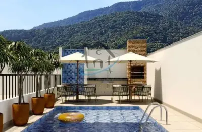 Apartamento para venda em ubatuba, sertão da quina, 2 dormitórios, 1 banheiro, 1 vaga