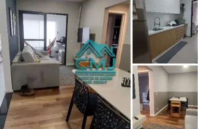 Apartamento para Locação em Jacareí, Jardima California, 2 dormitórios, 1 suíte, 2 banheiros, 1 vaga