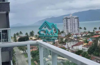 Apartamento para venda em caraguatatuba, indaiá, 2 dormitórios, 2 banheiros, 1 vaga