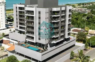 Apartamento para venda em caraguatatuba, jardim aruan, 2 dormitórios, 2 suítes, 3 banheiros, 1 vaga