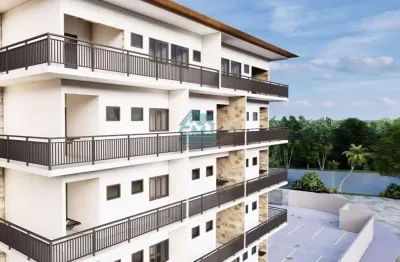 Apartamento para venda em ubatuba, praia da maranduba, 2 dormitórios, 1 suíte, 2 banheiros, 1 vaga