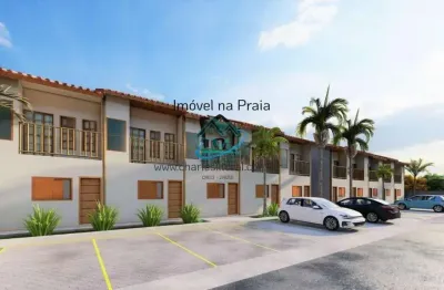 Sobrado em condomínio para venda em ubatuba, praia da tabatinga, 2 dormitórios, 2 banheiros, 1 vaga
