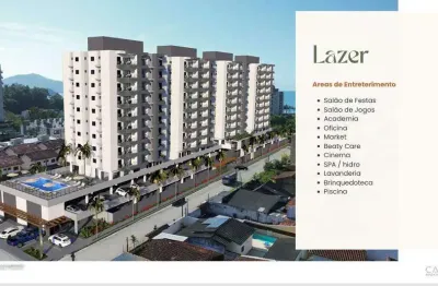 Apartamento para Venda em Caraguatatuba, Massaguaçu, 2 dormitórios, 2 suítes, 3 banheiros, 1 vaga