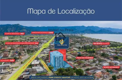 Apartamento para venda em caraguatatuba, praia das palmeiras, 1 dormitório, 1 banheiro, 1 vaga