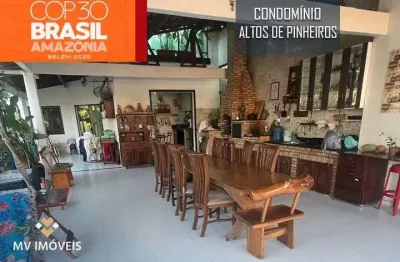 Casa para a cop30 no cond. altos de pinheiros - pratinha (icoaraci) - belém/pará