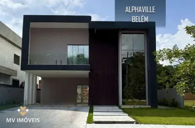Casa no cond. alphaville belém - maracacuera (icoaraci) - belém/pa