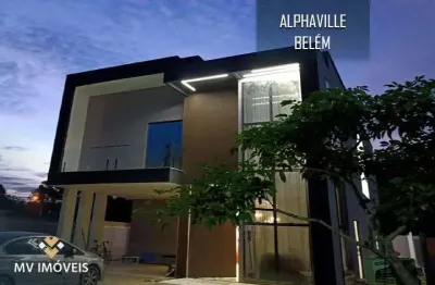 Casa no cond. alphaville belém - maracacuera (icoaraci) - belém/pa