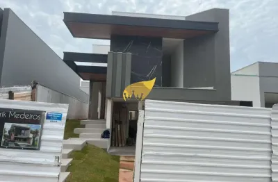 Sobrado novo no condomínio belvedere ii - cuiabá/mt  casa em condomínio à venda no jardim imperial  243,69m² de área