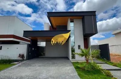 Casa de luxo em condomínio: arquitetura contemporânea e sustentabilidade em cuiabá-mt  3 quartos, 3 suítes, espaço gourmet e mais!