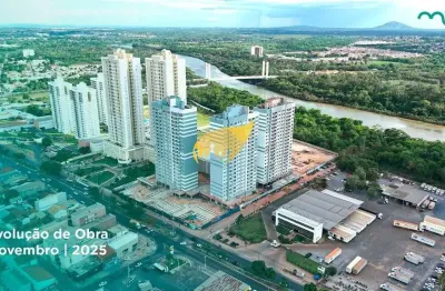 Apartamentos de 2 quartos com vista para o Rio Cuiabá no Grande Terceiro, Cuiabá-MT!