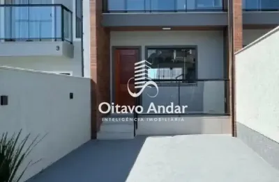 Sobrado geminado 2 quartos com 2 suítes - forquilhas