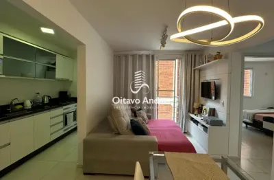 Apartamento 2 dormitórios semi-mobiliado com garagem coberta e hobby box no real parque – são josé/sc
