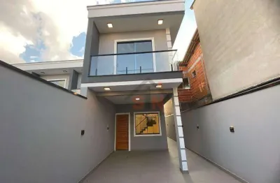 Sobrado com 3 dormitórios à venda, 100 m² por r$ 630.000,00 - parque residencial scaffid ii - itaquaquecetuba/sp