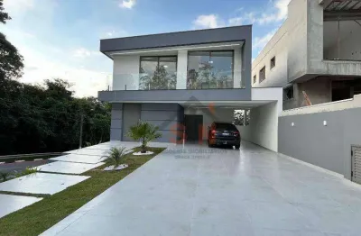 Sobrado com 4 dormitórios à venda, 345 m² por r$ 3.600.000,00 - condomínio real park - arujá/sp