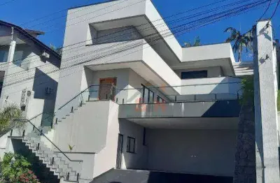 Sobrado com 3 dormitórios, 300 m² - venda por r$ 3.200.000,00 ou aluguel por r$ 21.300,00/mês - condomínio arujá hills iii - arujá/sp