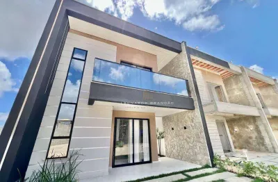 Casa com 3 dormitórios à venda, 130 m² por r$ 740.000,00 - lagoinha - eusébio/ce