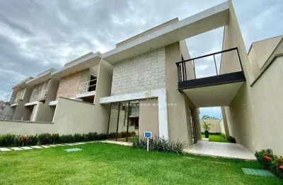 Beleza, conforto e lazer à beira da lagoa. casa duplex nova com 3 suítes