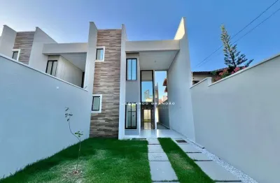 Casa nova no bairro edson queiroz a poucos minutos da av. washington soares.