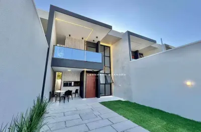 Espaço, sofisticação e praticidade – sua nova casa duplex no eusébio!
