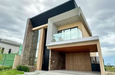 Casa à venda na cidade alpha - terras alphaville 4; com piscina, 4 suítes e acabamentos de alto padrão.