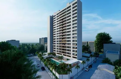 Apartamentos com 126 m2, 3 suítes e lazer completo.