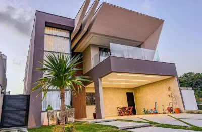 Magnífica casa contemporânea no condomínio sunset garden- jacareí.