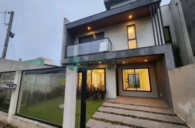 Casa em condomínio fechado com 3 quartos à venda na Rua Pau-brasil, 4184, Eucaliptos, Fazenda Rio Grande