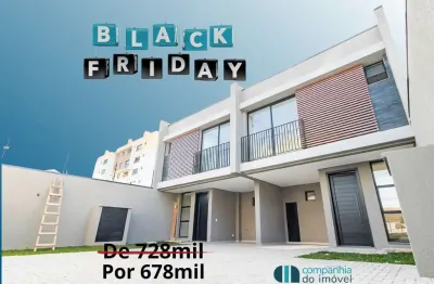 Casa em condomínio fechado com 3 quartos à venda na Rua Júlio Eduardo Gineste, 1436, Santa Quitéria, Curitiba