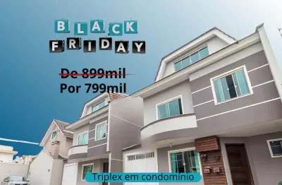 Casa em condomínio fechado com 4 quartos à venda na Rua Jacob de Rosso, 160, Xaxim, Curitiba