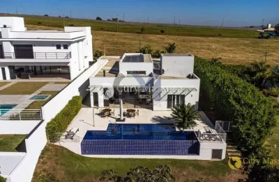 Casa com 4 dormitórios à venda, 400 m² por r$ 4.300.000,00 - condomínio xapada parque ytu - itu/sp