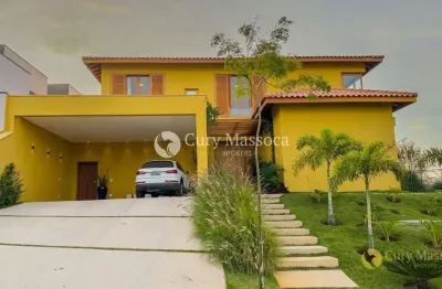 Casa com 4 dormitórios à venda, 577 m² por r$ 7.700.000,00 - condomínio campos de santo antônio ii - itu/sp