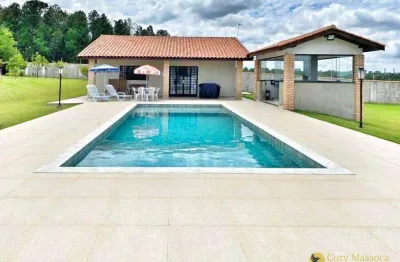 Chácara com piscina e 2981m² à venda por r$ 849.000 - residencial sete quedas - itu/sp