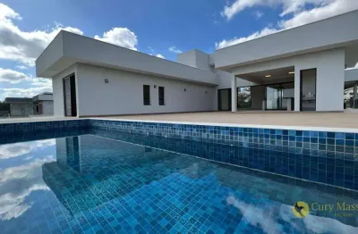 Casa com 4 dormitórios à venda, 305 m² por r$ 4.200.000,00 - condomínio fazenda kurumin - itu/sp