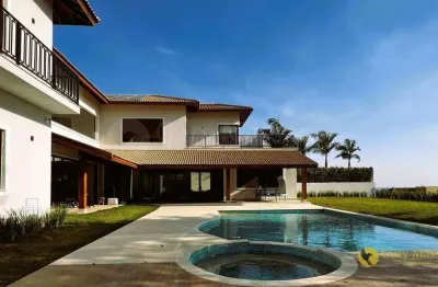 Casa com 5 dormitórios à venda, 650 m² por r$ 5.600.000,00 - condomínio fazenda kurumin - itu/sp