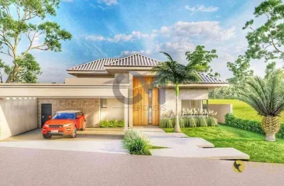 Casa com 3 dormitórios à venda, 278 m² por r$ 2.890.000,00 - condomínio campos de santo antônio ii - itu/sp