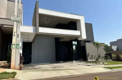 Casa com 3 dormitórios à venda, 188 m² por r$ 2.000.000,00 - condomínio quinta do salto - araraquara/sp