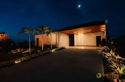 Totalmente mobiliada - casa com 4 dormitórios à venda, 272 m² por r$ 3.500.000 - condomínio villas do golfe - itu/sp