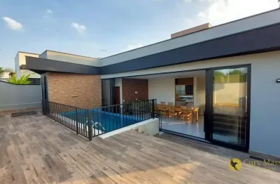 Casa com 3 dormitórios à venda, 267 m² por r$ 2.700.000,00 - condominio portal dos bandeirantes - salto/sp