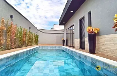 Coisa linda! espetacular sobrado com piscina e 4 suítes, à venda por r$1.700.000 - condomínio central parque - salto/sp