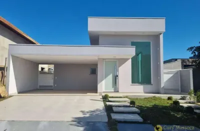 Casa moderna, com 3 suites, área gourmet e piscina, para locação ou venda no condomínio una em itu/sp