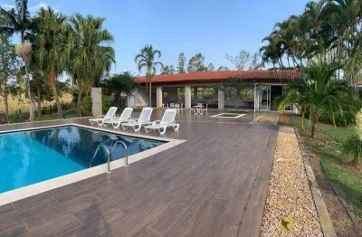 Chácara para 14 pessoas com muito lazer e 6 suítes para locação, por r$ 20.000/mês - próxima ao una em  itu/sp