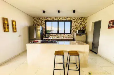 Casa com 4 dormitórios, 320 m² - venda por r$ 1.850.000,00 ou aluguel por r$ 9.250,01/mês - condomínio fechado bothanica itu - itu/sp