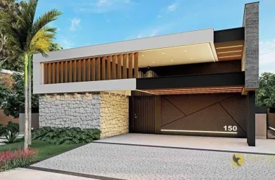 Casa com 3 dormitórios à venda, 267 m² por r$ 4.000.000,00 - condomínio villa dos pinheiros - indaiatuba/sp