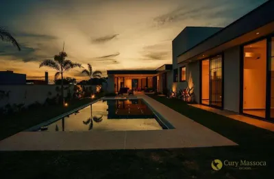 Casa com 4 dormitórios à venda, 374 m² por r$ 4.130.000,00 - condomínio xapada parque ytu - itu/sp