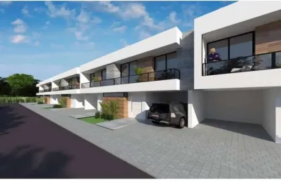 Casa geminada em condomínio fechado, glória - joinville