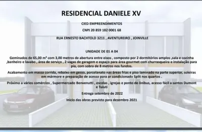 Casa com 2 quartos à venda na Rua João Jacob Martins, 329, Aventureiro, Joinville