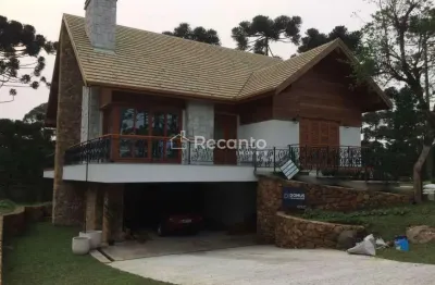 Casa com 4 dormitórios à venda, 420 m² por r$ 5.000.000,00 - aspen mountain - gramado/rs