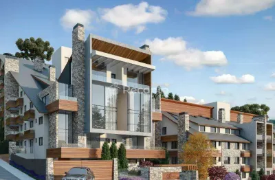 Apartamento com 2 dormitórios à venda, 80 m² por r$ 2.060.000,00 - centro - gramado/rs