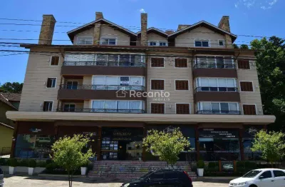 Apartamento com 2 dormitórios à venda, 89 m²  - centro - gramado/rs