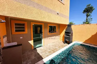 Sobrado com 2 dormitórios à venda, 59 m² por r$ 304.000,00 - cibratel ii - itanhaém/sp